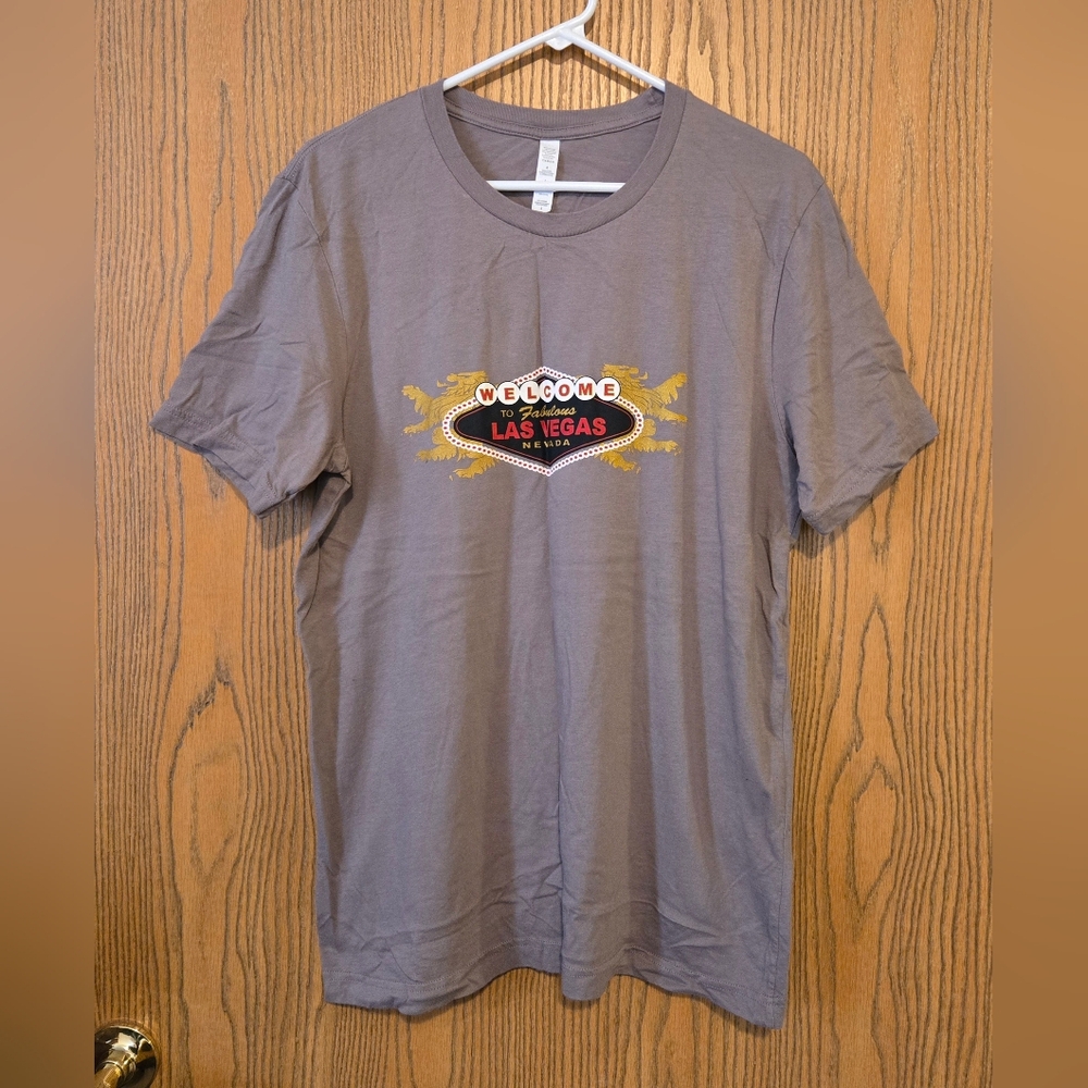 NEW Men's Welcome To Fabulous Las Vegas Nevada Short Sleeve Tee, Size Large